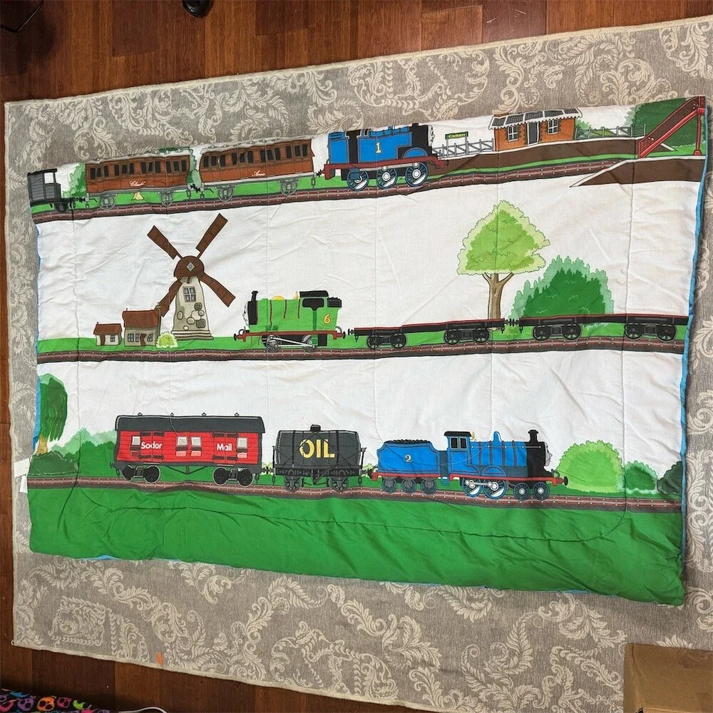 Thomas & Friends Twin Reversible Comforter Thomas Percy James Train Print